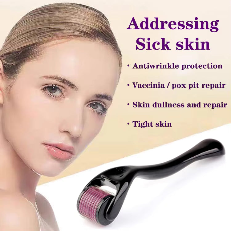 Derma Roller 0.5 Mm Hair & Skin System QS Mart