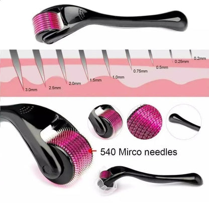 Derma Roller 0.5 Mm Hair & Skin System QS Mart
