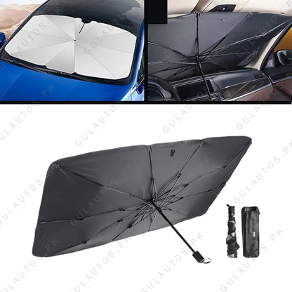 Portable Car Sunshade Umbrella – Easy to Use Windshield Protector