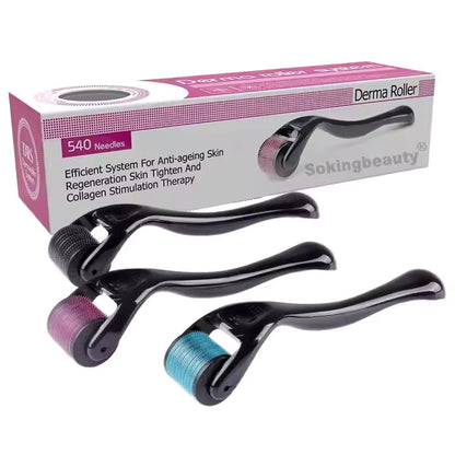 Derma Roller 0.5 Mm Hair & Skin System QS Mart