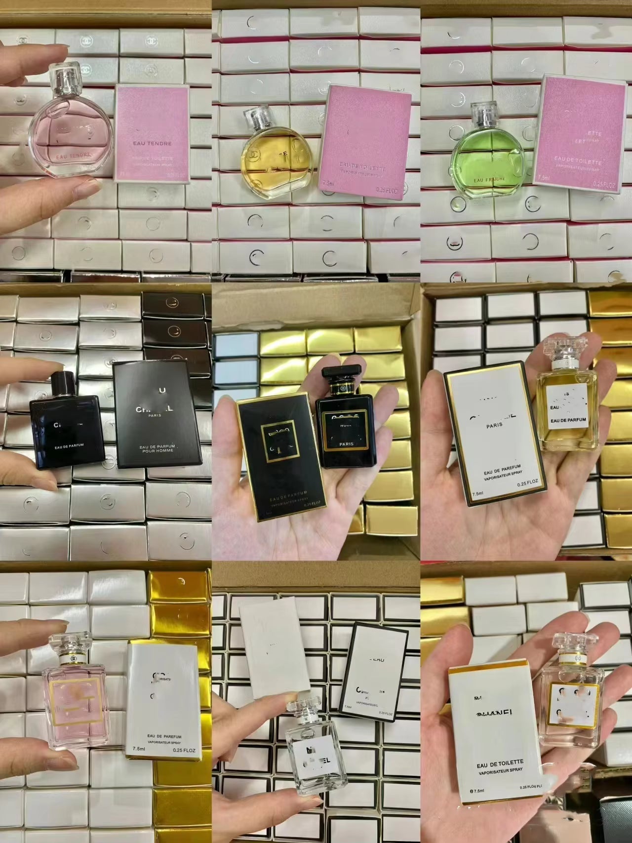 New Trend Luxury Perfume 5ml 10ml Mini Original Brand 80 100 Wholesale Men's and Women's Perfumes